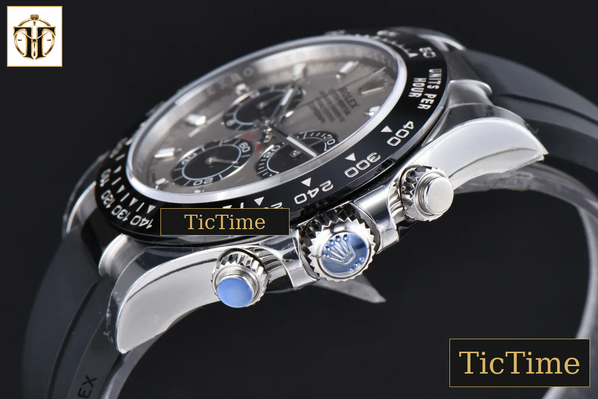 Daytona 904L 116519 40mm VSF Gray Black Subdial Oysterflex Strap DD4130 — foto 12