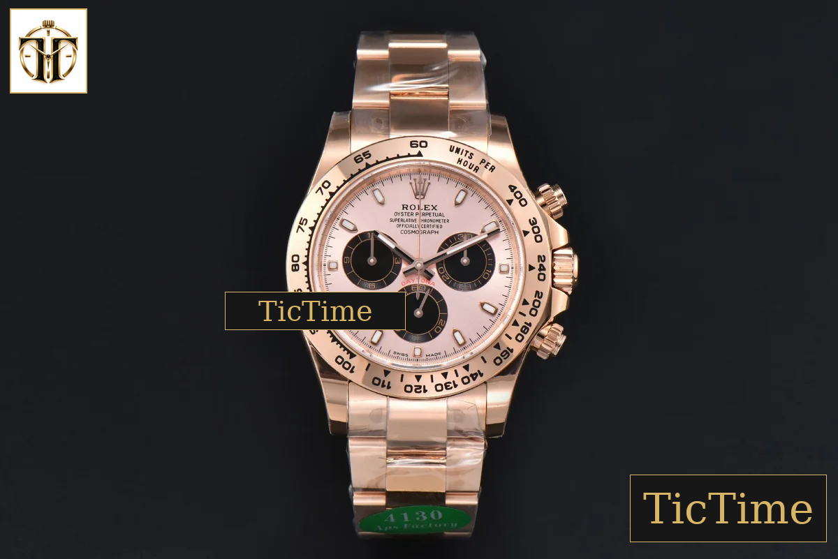 Daytona 116505 APSF RG RG Dial Lume Marker RG Bracelet SH4130 — foto 3