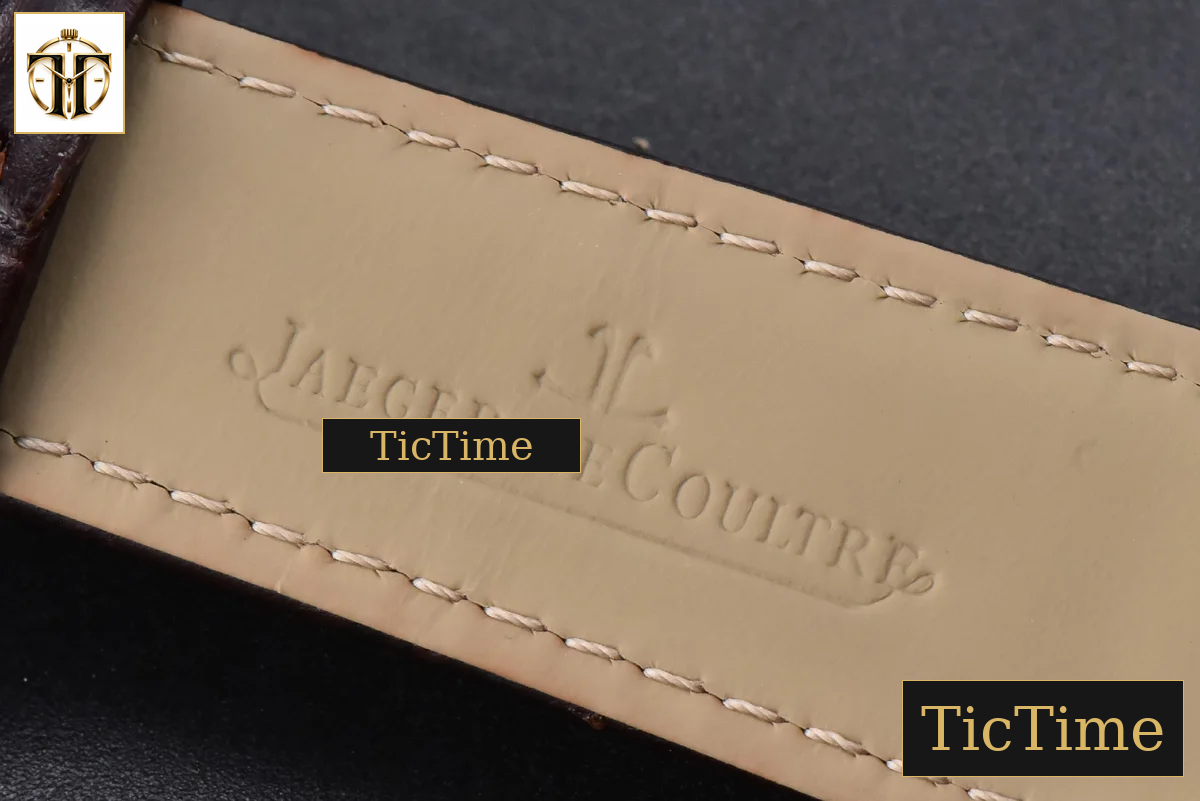 Master Reverso Tribute Small Seconds 30x47mm MGF RG White Dial Brown Leather Strap A854A — foto 25