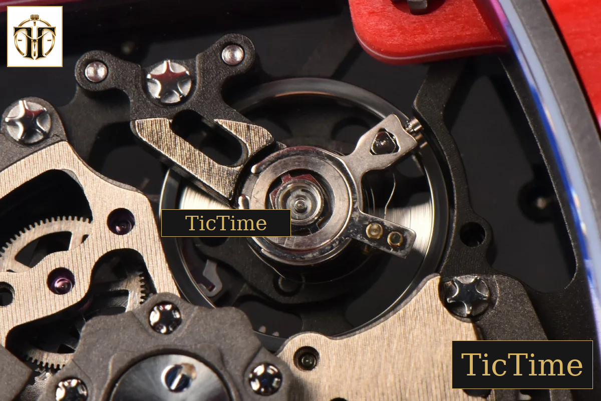 NTPT RM035-02 ZF Red Skeleton Dial Red Rubber Strap RMAL1 — foto 26