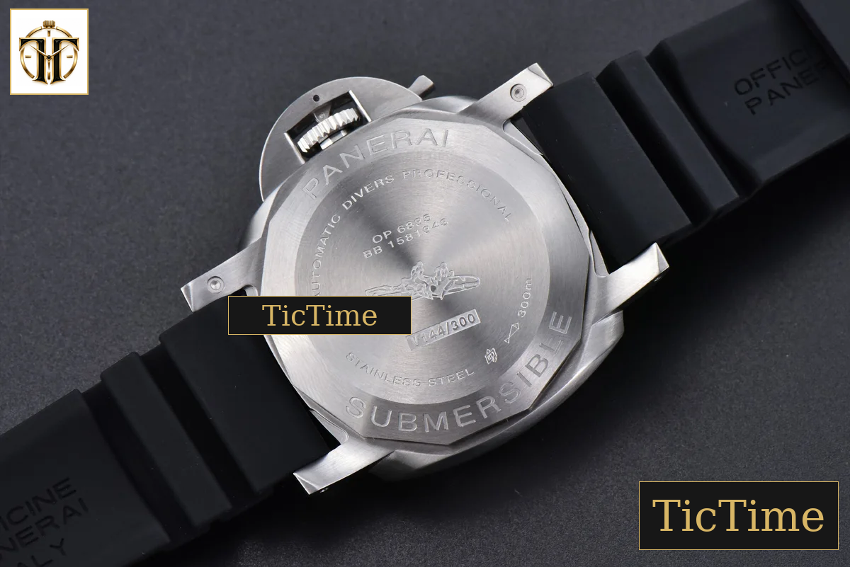 Submersible Quaranta PAM1391 44mm TTF Blue Dial Rubber Strap P9010 — foto 18