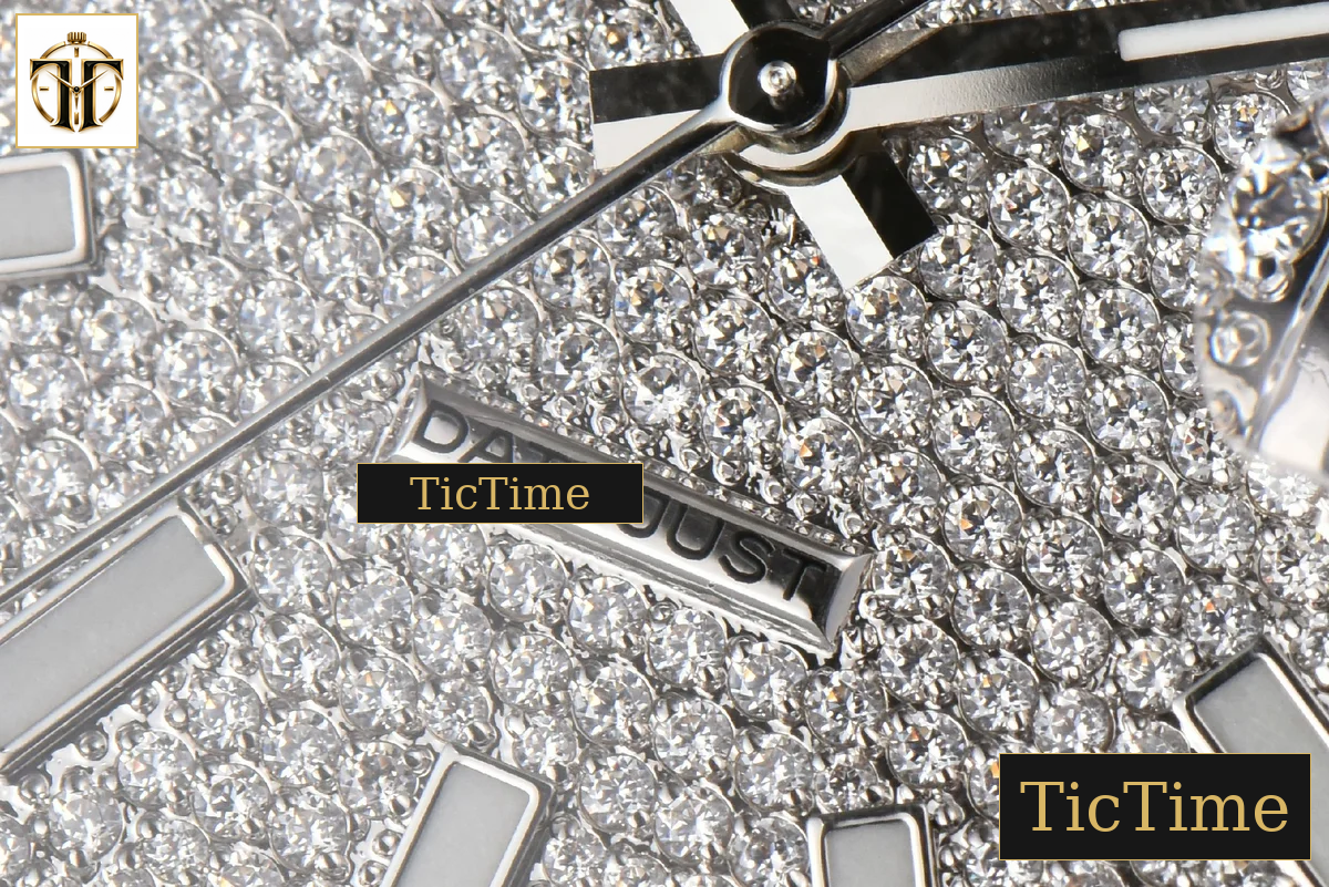 Datejust Full 41mm GMF Diamond Diamond Lume Dial Jubilee Bracelet A2824 — foto 7