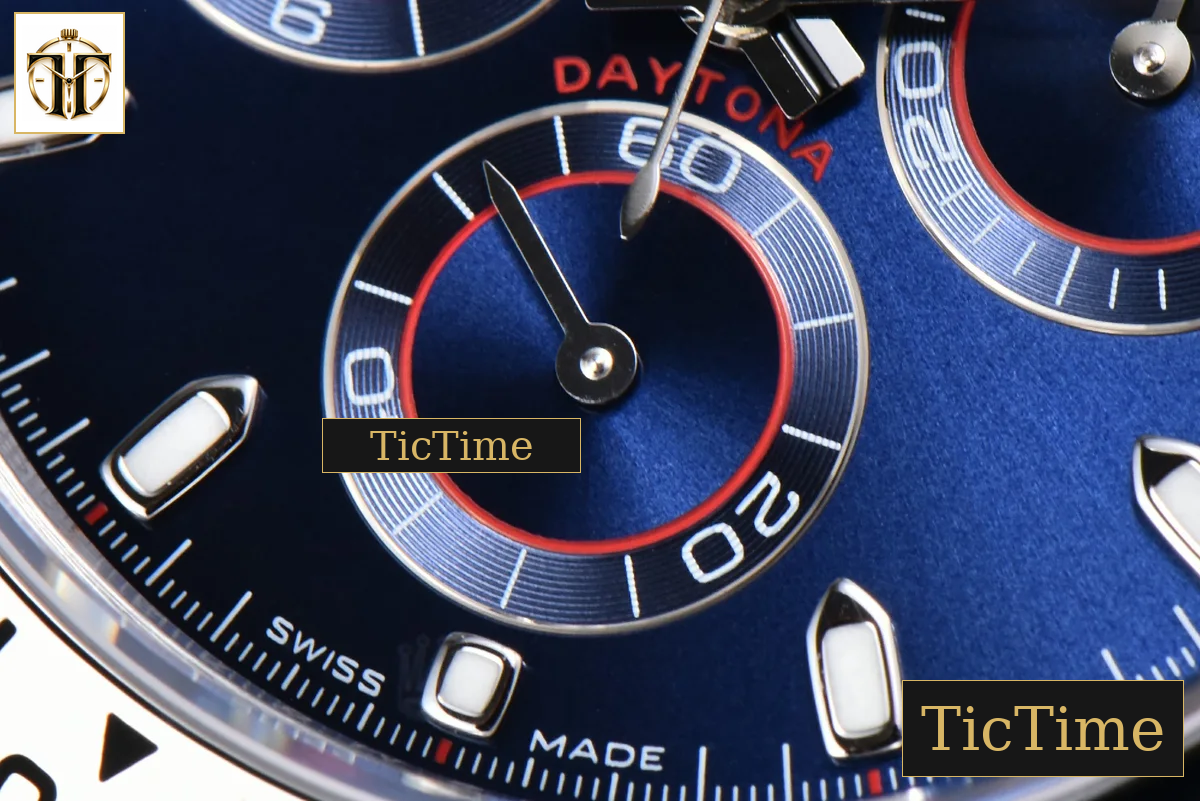 Daytona 116509 APSF SS Blue Dial Lume Marker SS Bracelet SH4130 — foto 9