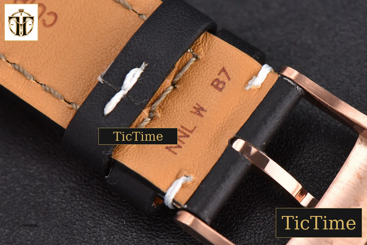 Transocean Day & Date 43mm V7F RG Black Dial Black Leather Strap CA145 — foto 28