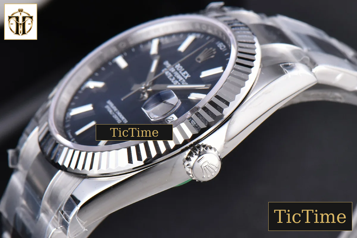 DateJust Fluted Bezel 126334 41mm VSF Blue Dial Oyster Bracelet VS3235 — foto 24