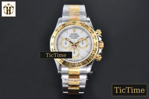 Foto frontal — Daytona 904L 126503 40mm BPF YG/SS White Dial YG/SS Bracelet SH4131