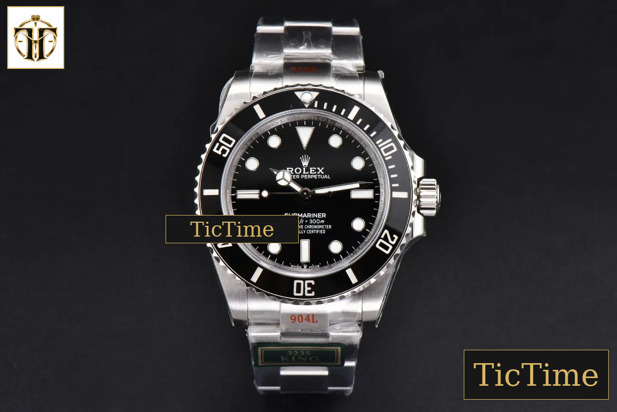 Submariner LN No Date 124060 41mm King Factory SS Bracelet VR3230 — foto 3