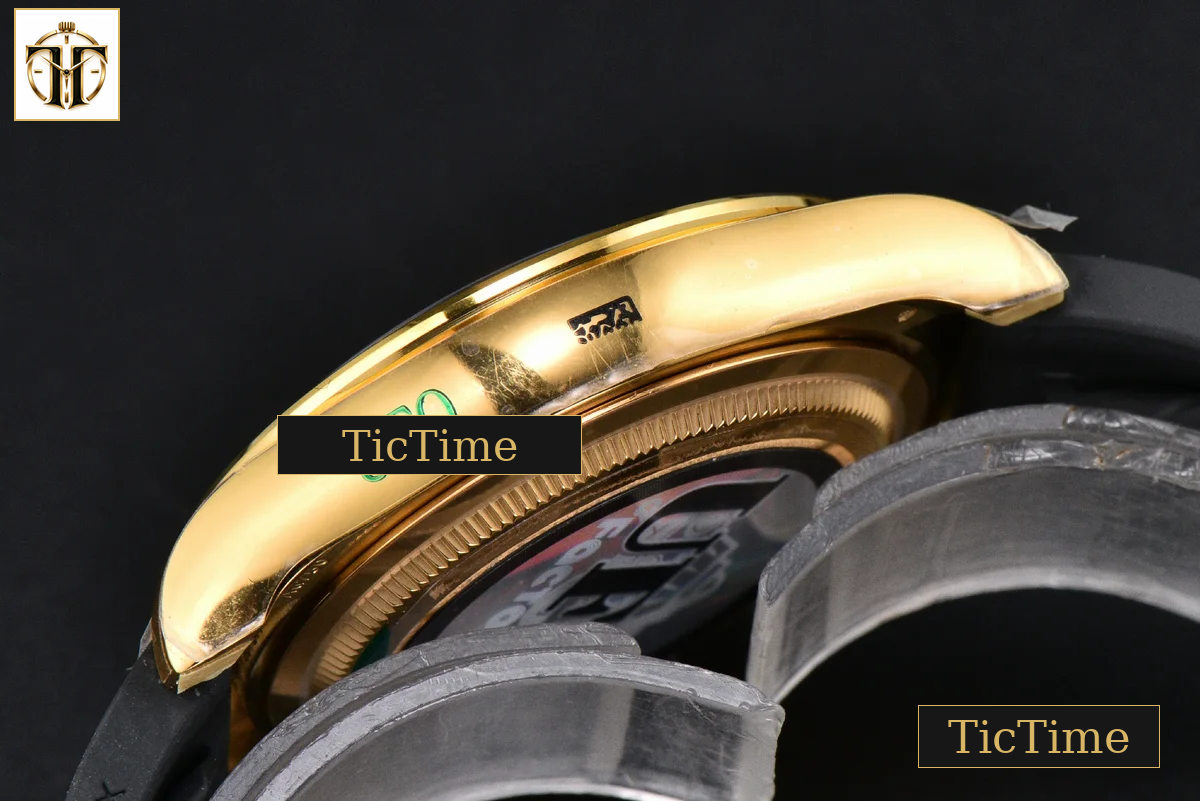 Daytona UFO 126518 40mm UF YG Black Subdial Oysterflex Strap (Free Sprung) UF4131 — foto 17