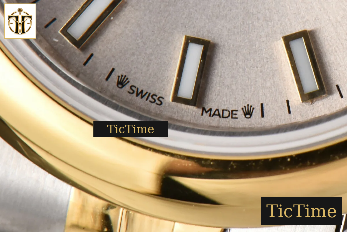 DateJust Ladies 28mm WF YG/SS Smooth Bezel Silver Dial Jubilee Bracelet A2236 — foto 9