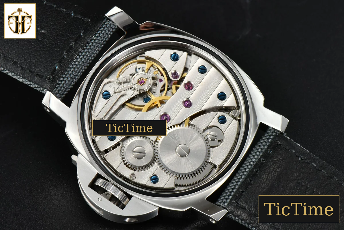 PAM774 44mm HWF Black Dial Black Leather Strap A6497 — foto 24