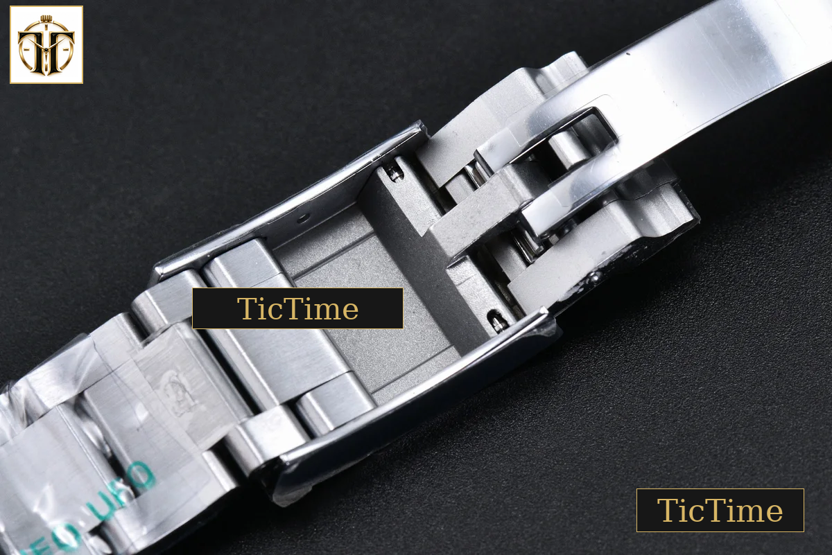Daytona UFO 904L 126506 40mm UF Ice Blue Crystal Dial Diamond Markers SS Braclet (Free Sprung) UF4131 — foto 31