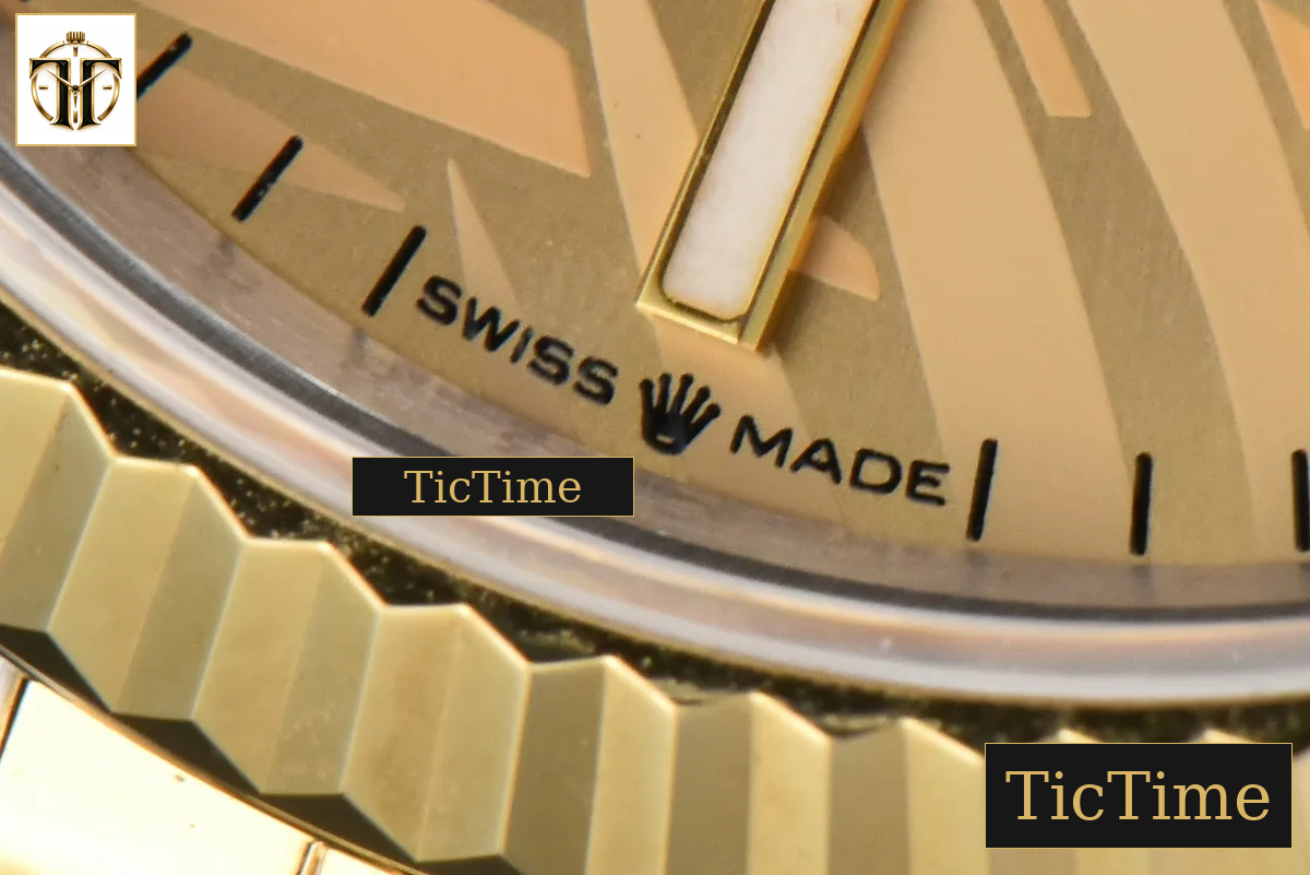 DateJust 36mm BPF YG/SS YG Plam Dial Jubilee Bracelet A2824 — foto 8