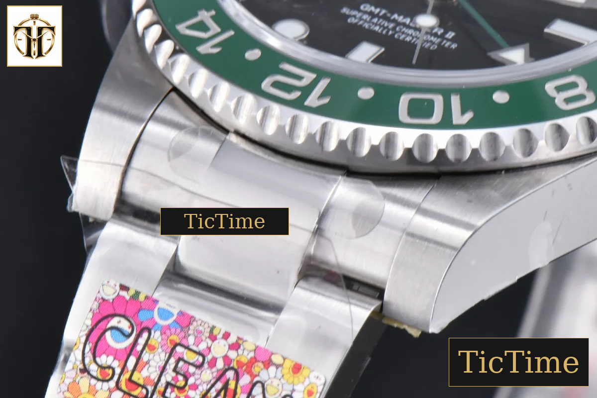 GMT Master II VTNR V3 Sprite 126720 Clean Factory Black/Green Bezel Oyster Bracelet CHS DD3285 — foto 10