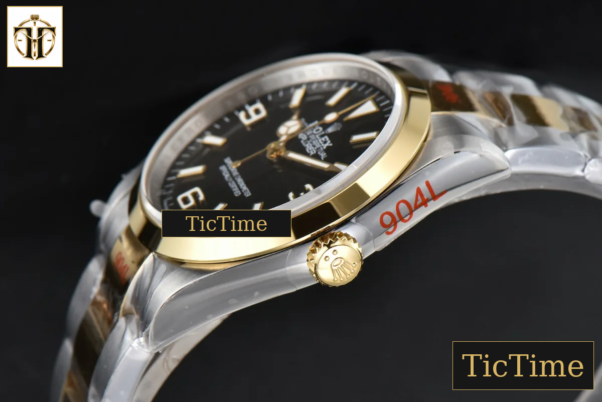Explorer 124273 36mm GMF YG/SS 904L Black Dial YG/SS Bracelet VR3230 — foto 10