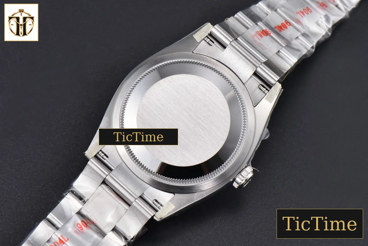 Oyster Perpetual 904L 126000 36mm Clean Factory Black Dial SS Bracelet VR3230 — foto 17