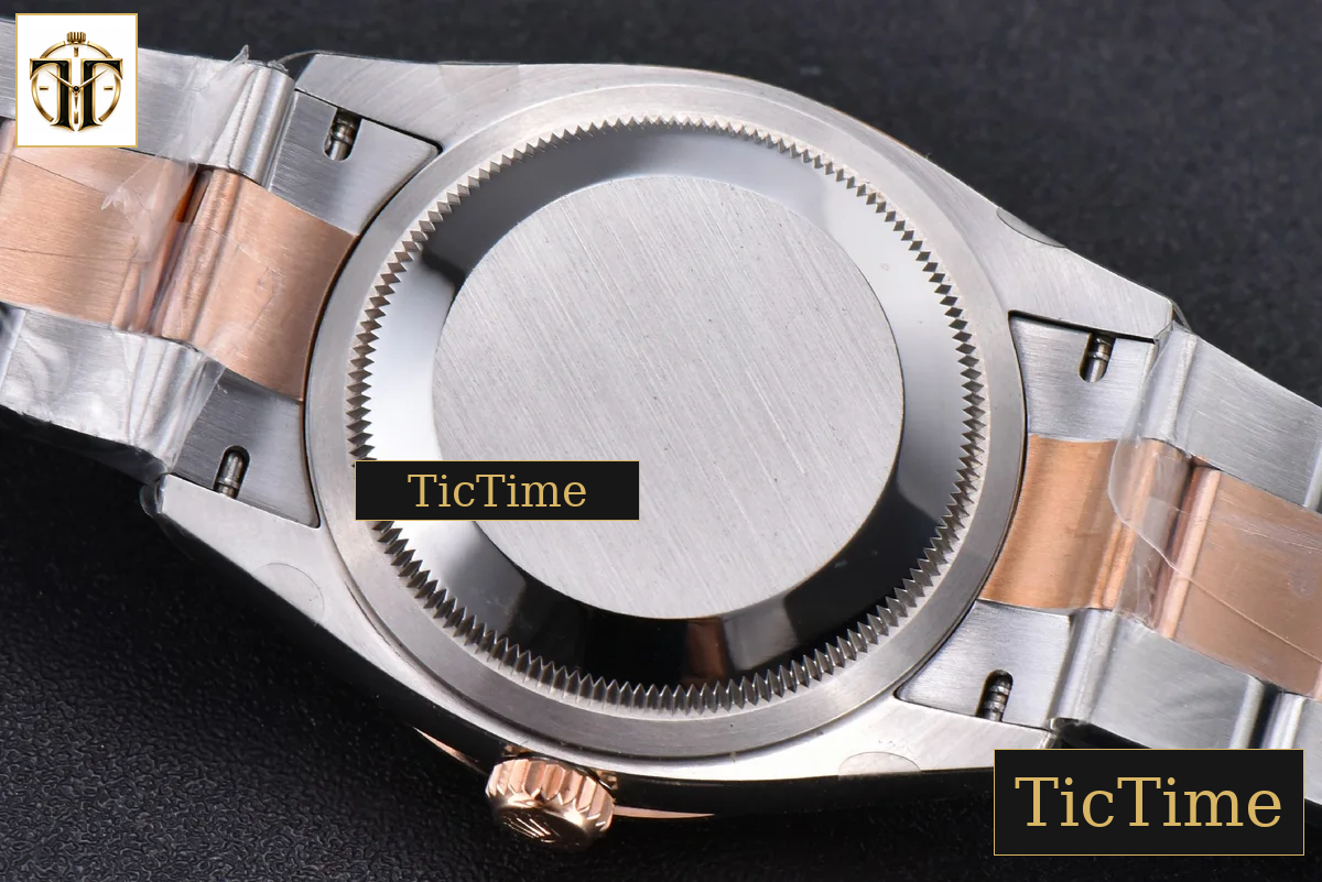 DateJust 36mm EWF SS/RG RG Dial Diamond Roma Marker Diamond Bezel Oyster Bracelet A3235 — foto 18