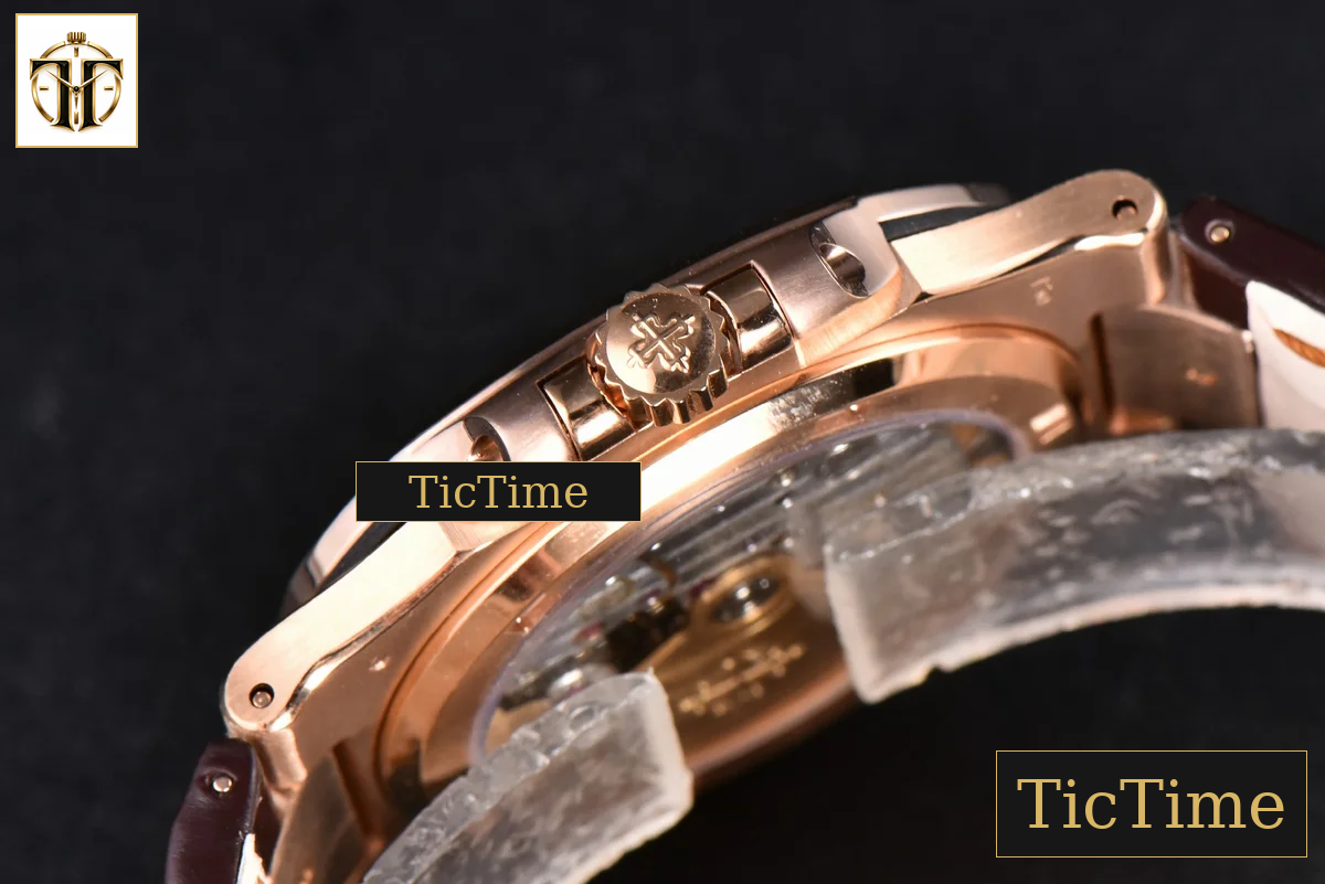 Nautilus 5711R 40mm 3KF Brown Dial Brown Leather Strap V3 A324 — foto 16