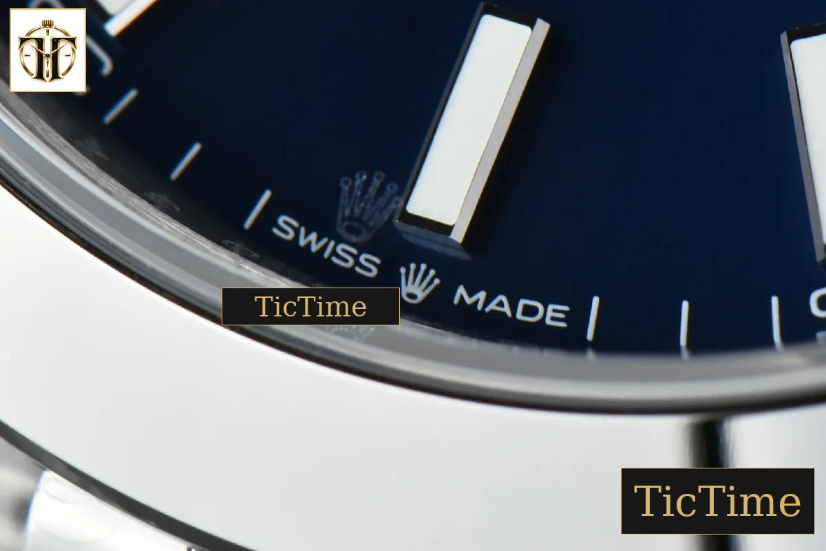 DateJust Smooth Bezel 126300 41mm VSF Blue Dial Jubilee Bracelet VS3235 — foto 14
