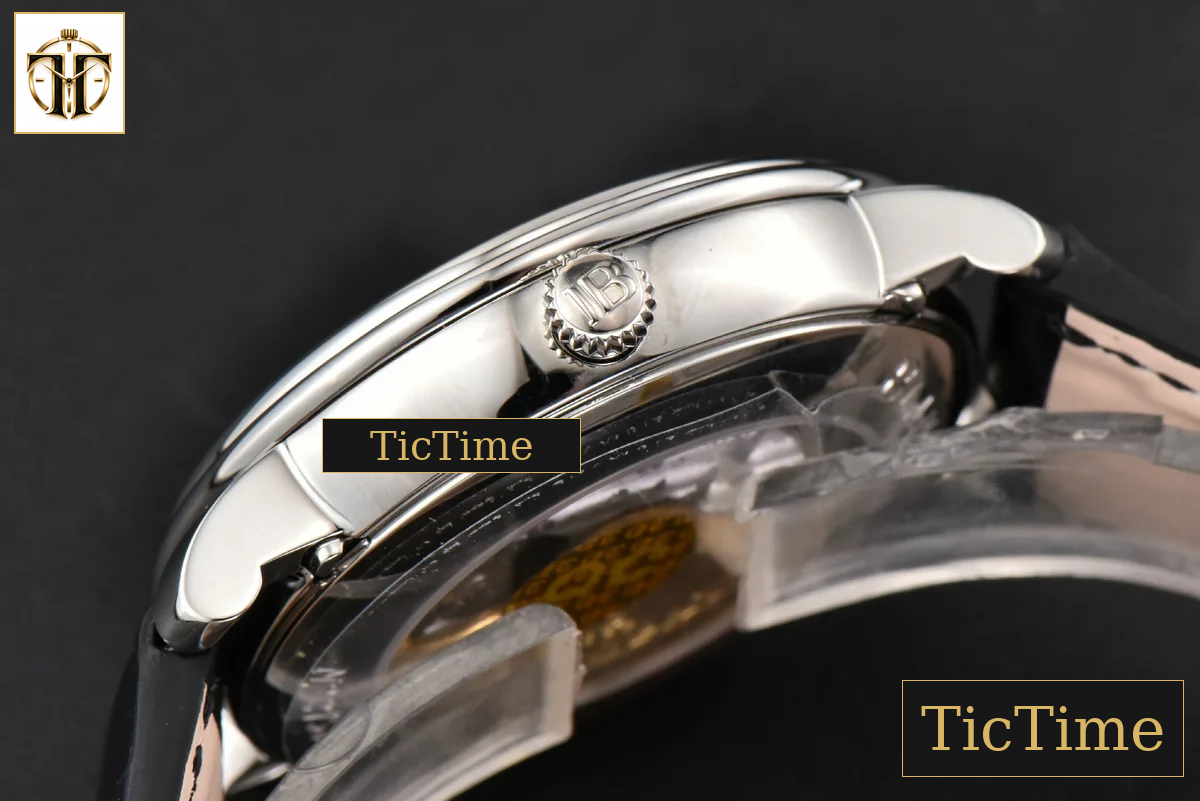 Villeret Complicated Function 6654 40mm OMF White Dial Black Leather Strap V3 A6654 — foto 13
