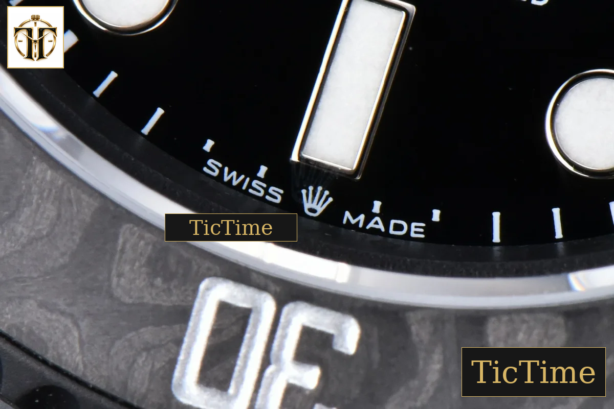Submariner DIW DLC 41mm VSF Green Graduated Dial SS Bracelet VS3135 — foto 8