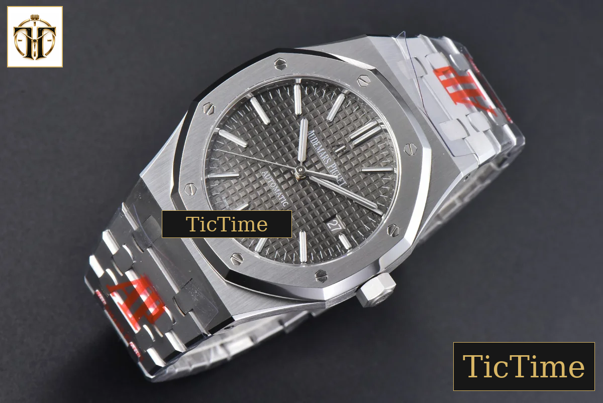 Royal Oak 15400 41mm ORF Gray Textured Dial SS Bracelet A3120 — foto 4