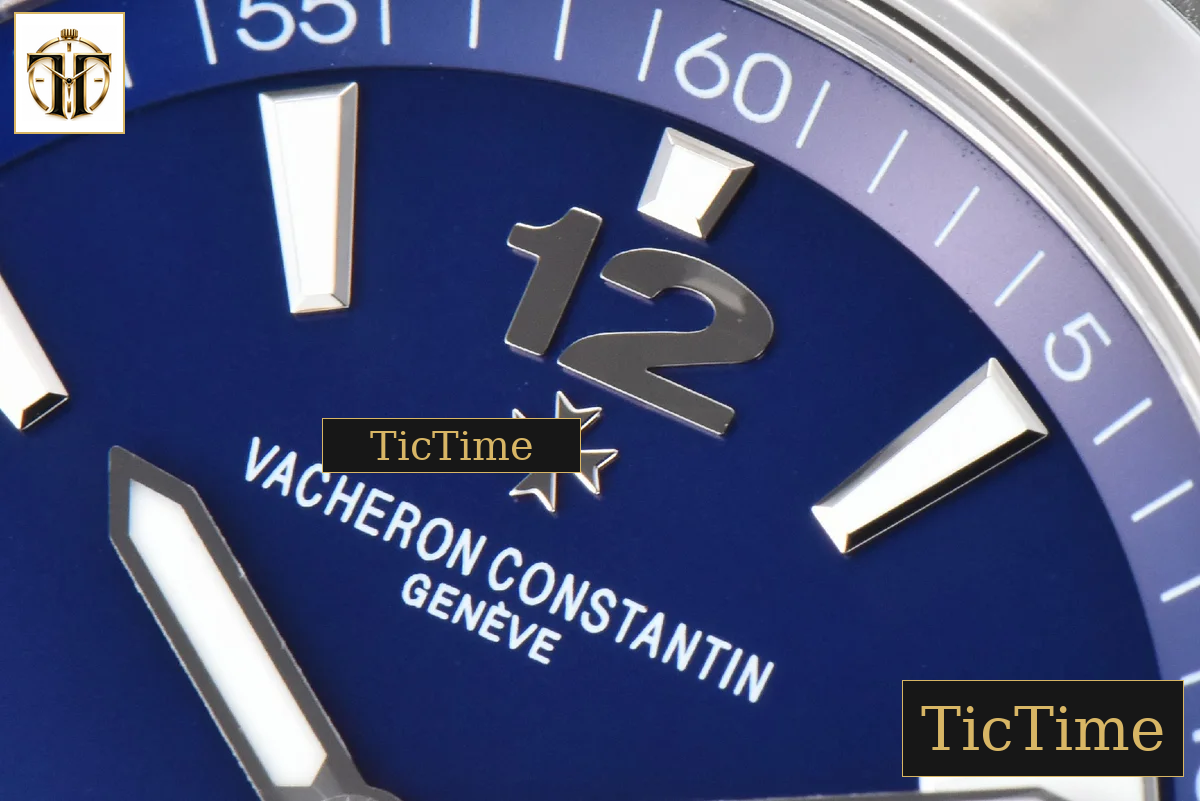 Overseas 47040 42mm PPF Blue Dial SS Bracelet A1226 — foto 6