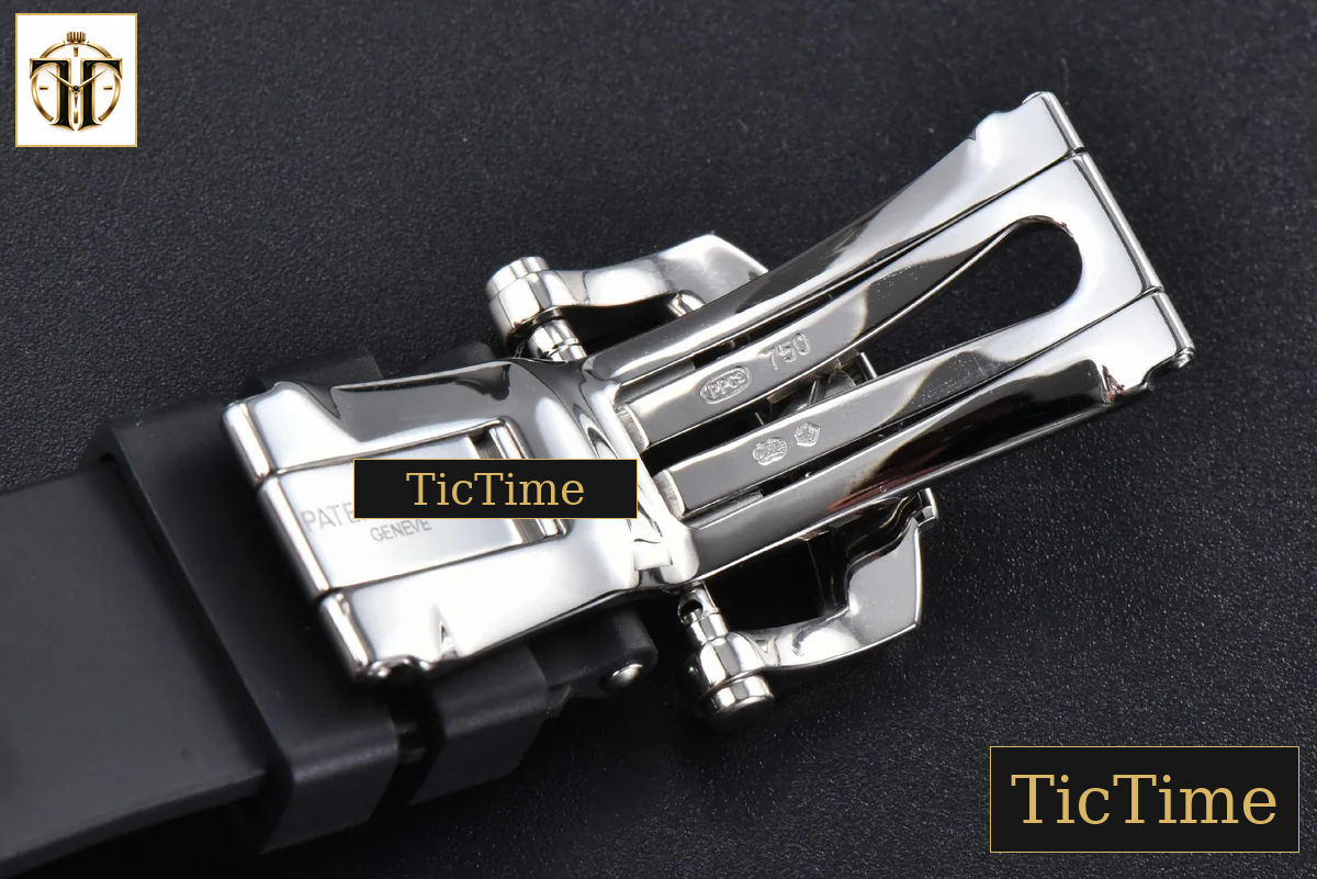 Nautilus Full Function 5726 40.5mm PPF White Dial Black Rubber Strap A324 — foto 26