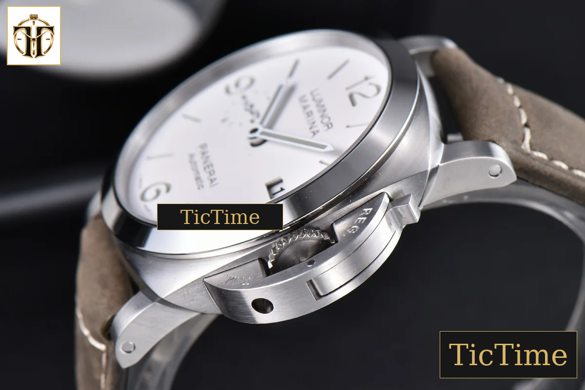 PAM1314 44mm VSF White Dial Gray Asso Strap P.9010 — foto 8