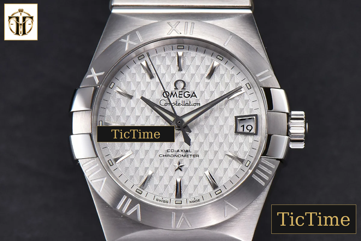 Constellation 38mm VSF White Textured Dial SS Bracelet A8500 — foto 2