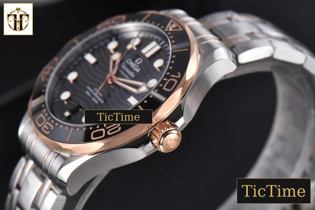 Seamaster Diver 42mm VSF RG/SS 300M Black Dial RG/SS Bracelet VS8800 — foto 11