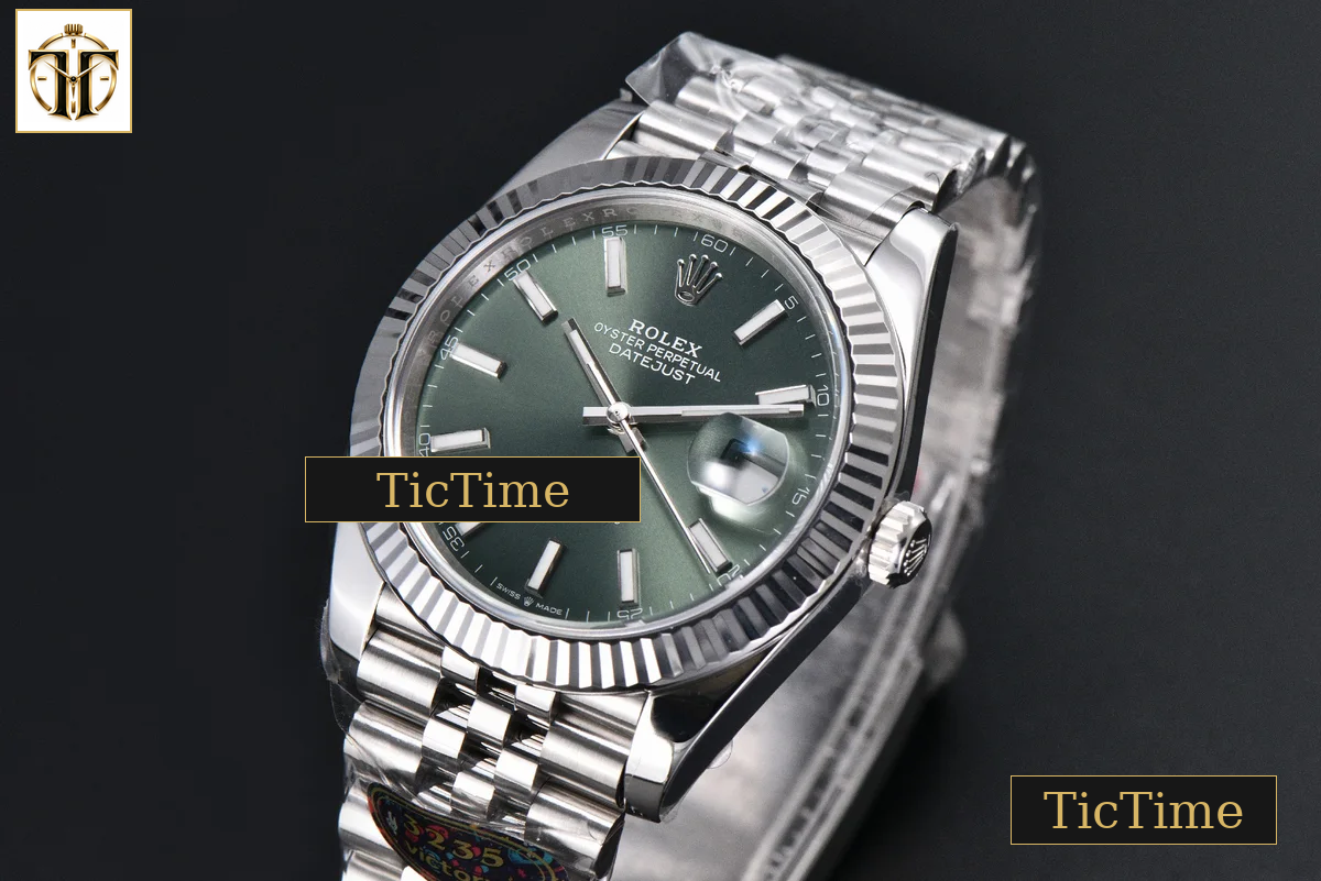 DateJust Mint 126334 41mm VF Green Dial Jubilee Bracelet DD3235 — foto 5