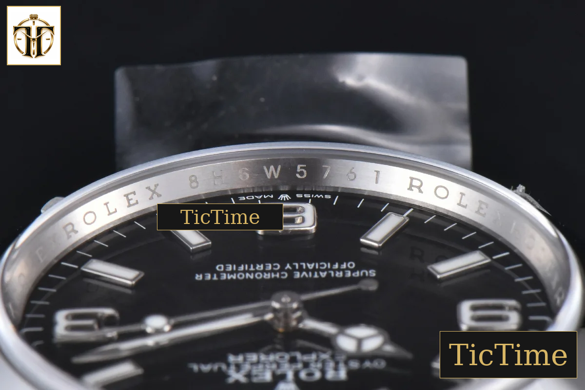 Explorer I 904L 124270 36mm Clean Factory Black Dial SS Bracelet VR3230 — foto 13
