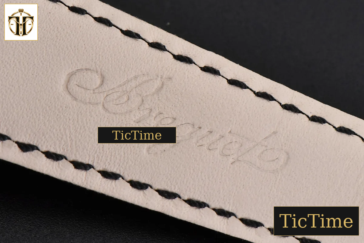 Tradition 7097BB 40mm ZF SS Gray Dial White Subdial Black Leather Strap A505 — foto 16