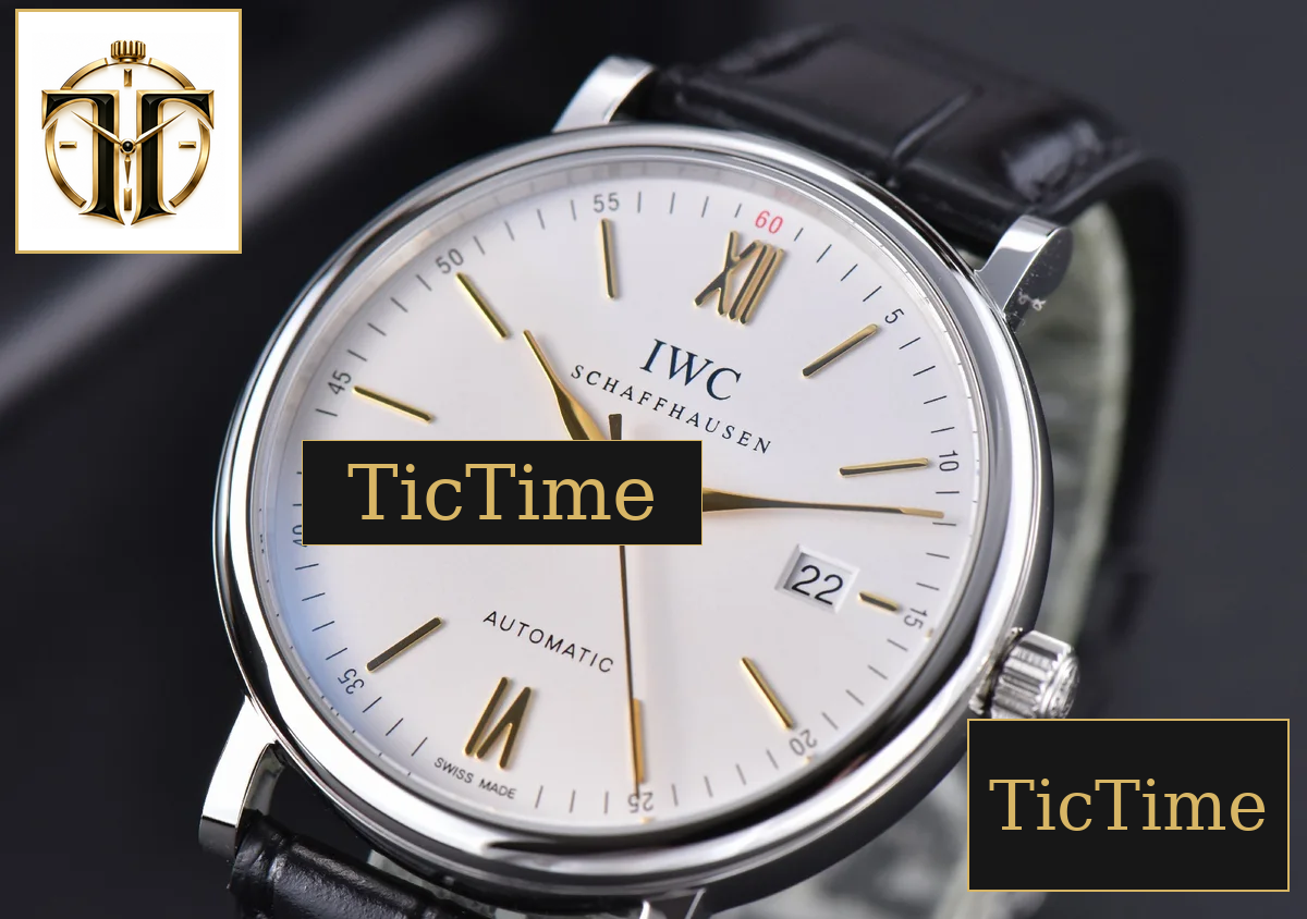 Portofino ‘150 Years’ 40mm V7F White Dial YG Markers Black Leather Strap / A2892 — foto 13