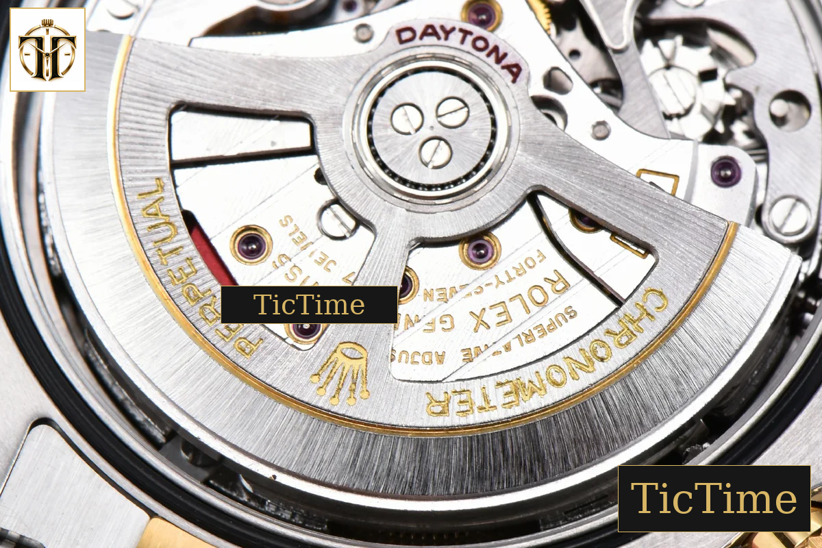 Daytona 126503 40mm Clean Factory White Dial Lume Marker YG/SS Bracelet SH4131 — foto 22