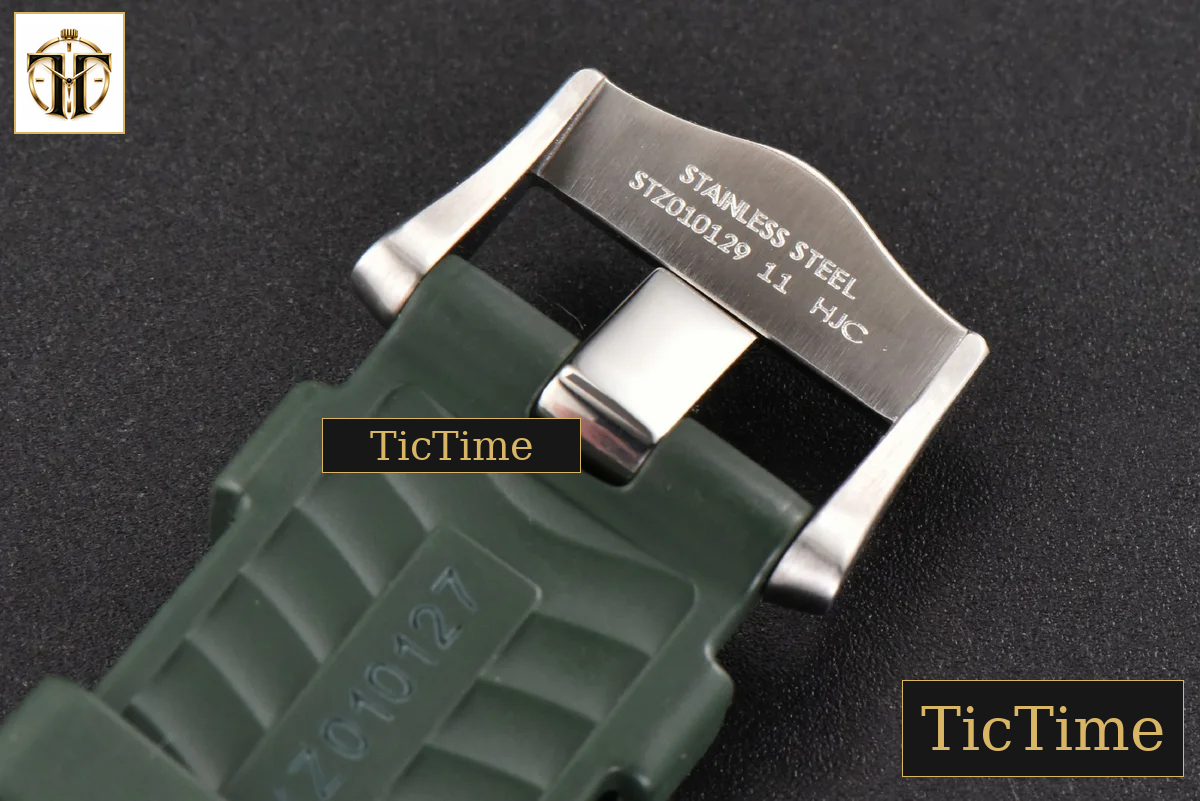 Seamaster Diver 300M 42mm VSF Green Ceramic Green Dial Green Rubber Strap VS8800 — foto 31