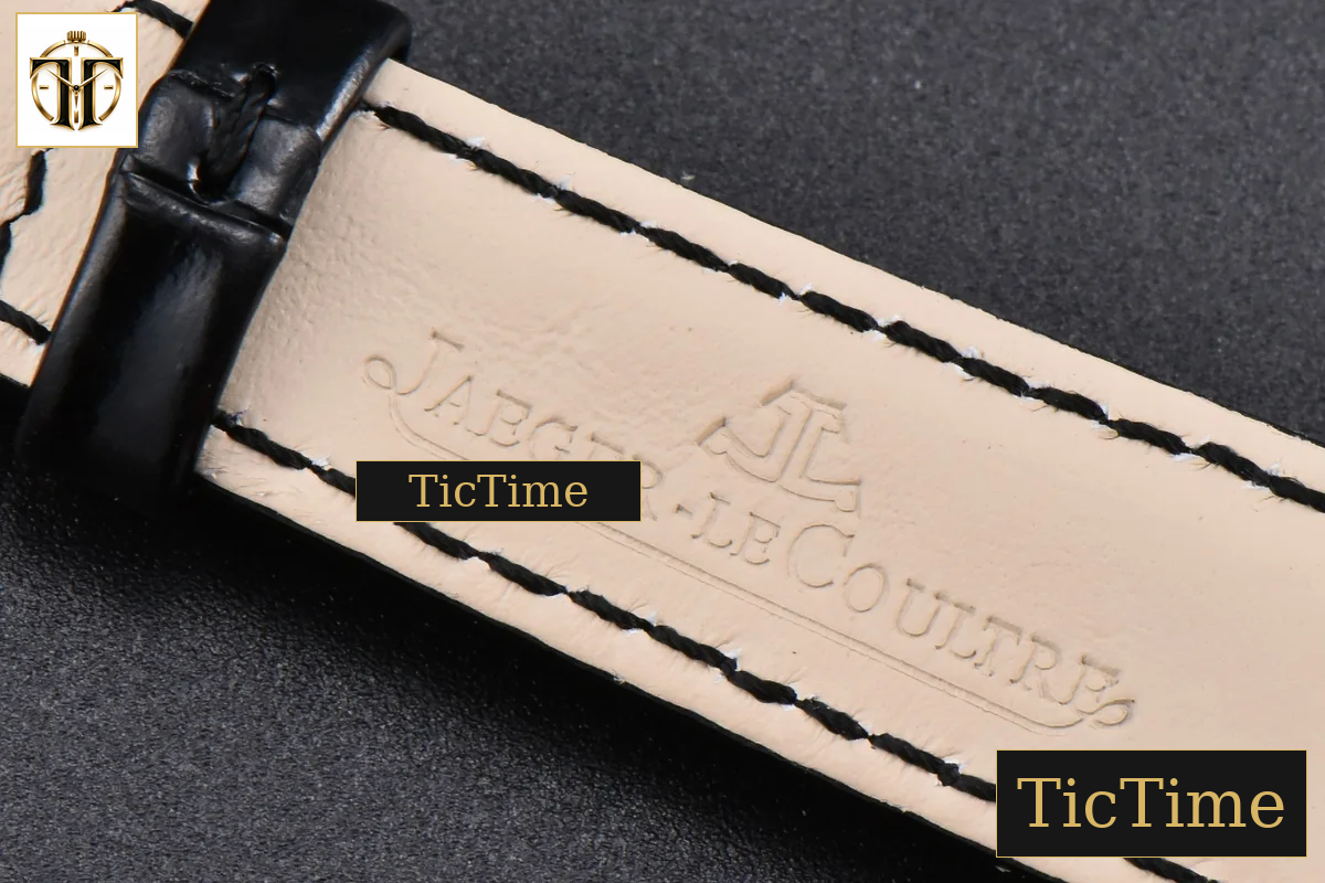Rendez-Vous Night & Day 34mm APSF RG Diamond White Textured Dial Black Leather Strap A898 — foto 22