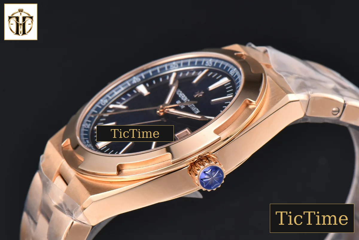 Overseas 4500V 41mm ZF RG Blue Dial RG Bracelet A5100 — foto 11