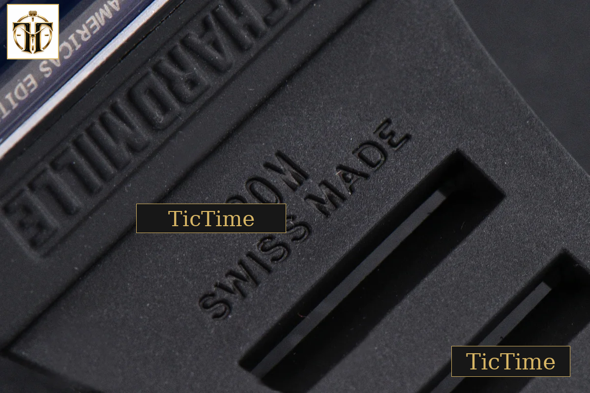 RM055 42.7mm APSF Ceramic Black Bezel Black Skeleton Dial Black Crown Black Rubber Strap RMUL2 — foto 24
