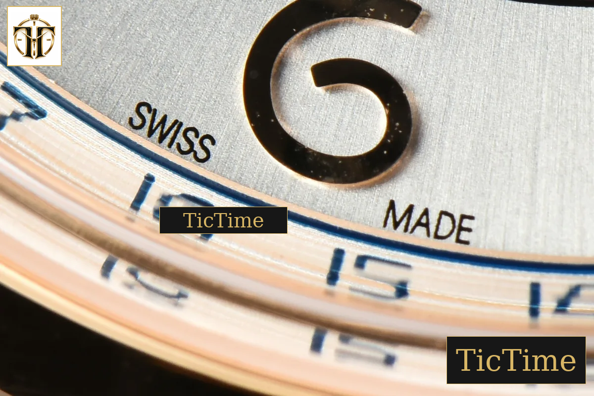 Fiftysix Complete Calendar 40mm ZF RG White Dial Brown Leather Strap A2460 — foto 9