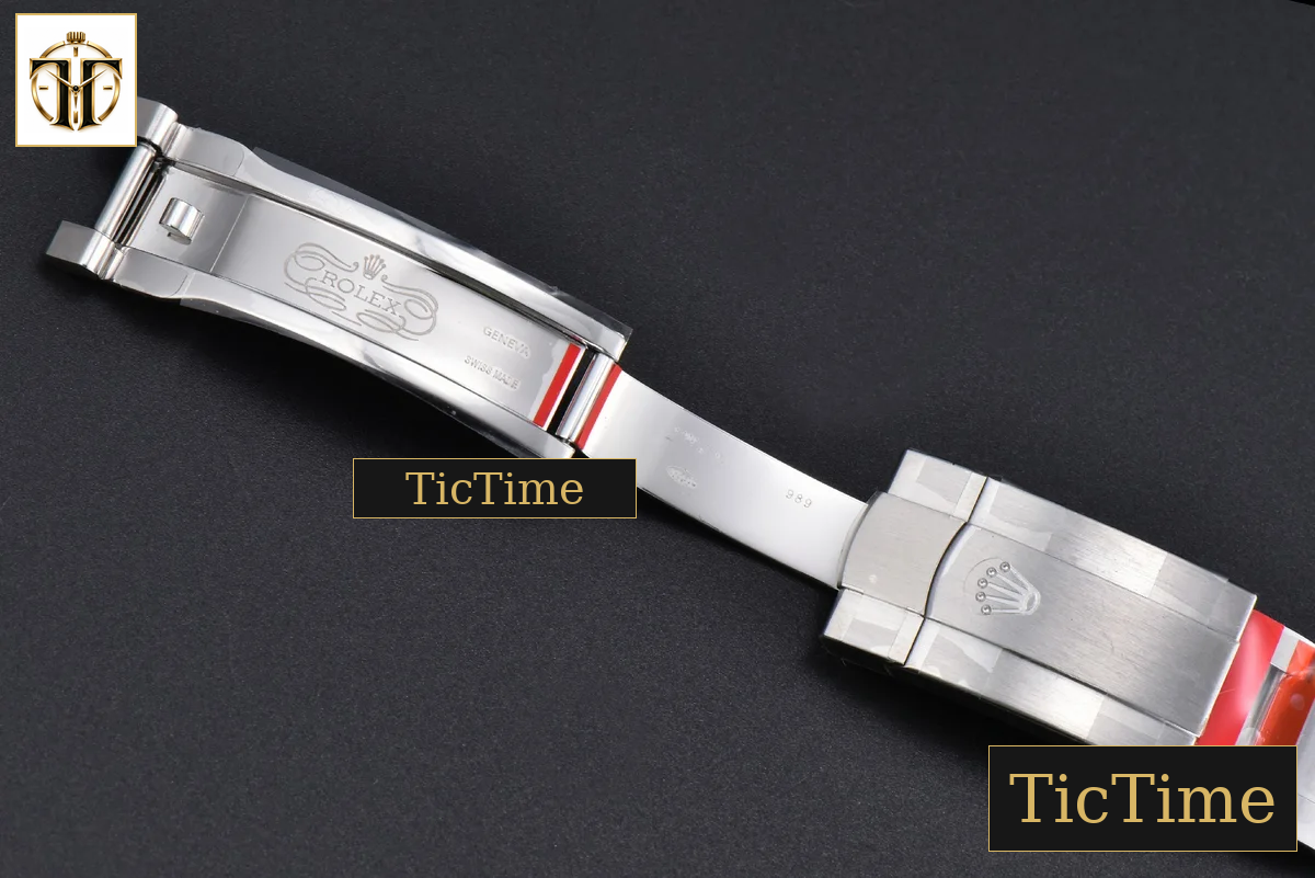 Oyster Perpetual 904L 124300 41mm VSF Black Dial SS Bracelet VS3235 — foto 35