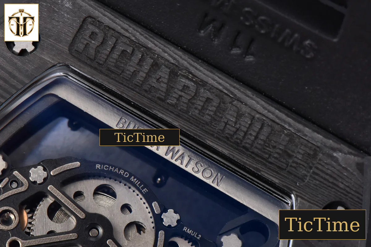 NTPT RM055 42mm RMF White Skeleton Dial Black Rubber Strap RMUL2 — foto 26