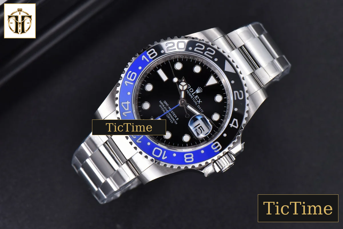 GMT Master BLNR 126710 V9F Black DIial Oyster Bracelet A3285 — foto 4