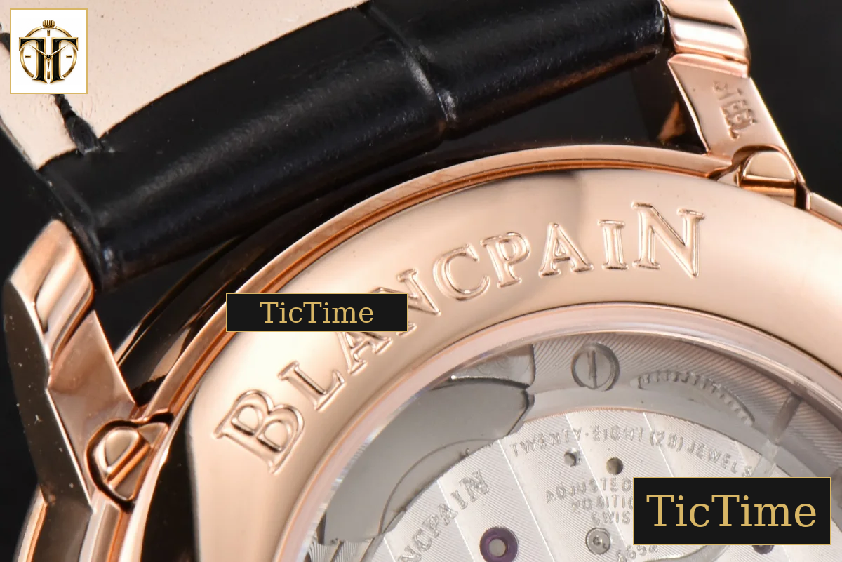 Villeret Complicated Function 6654 40mm OMF RG White Dial Black Leather Strap V3 A6654 — foto 20