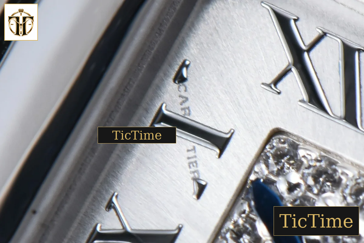 Panthère 22mm AF SS White Diamond Dial SS Bracelet Ronda Quartz — foto 5