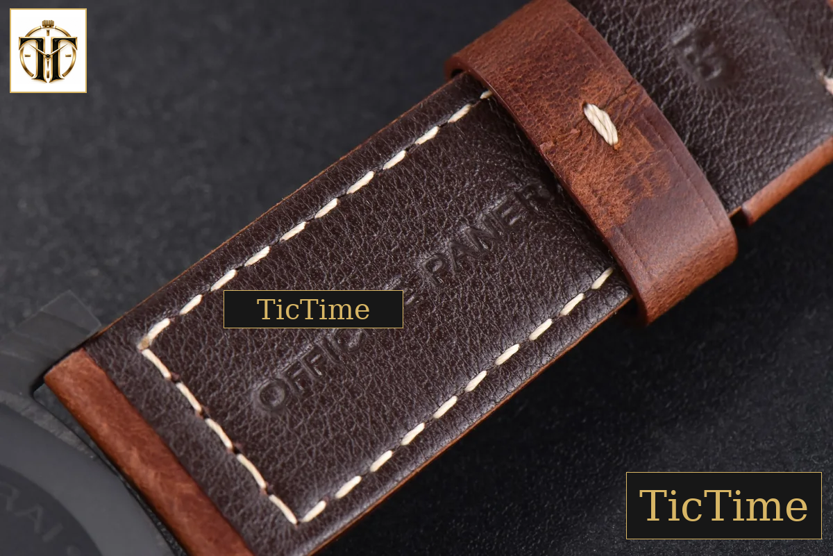 Luminor Carbotech Automatic PAM661 44mm VSF Black Dial Leather Strap P9010 — foto 23