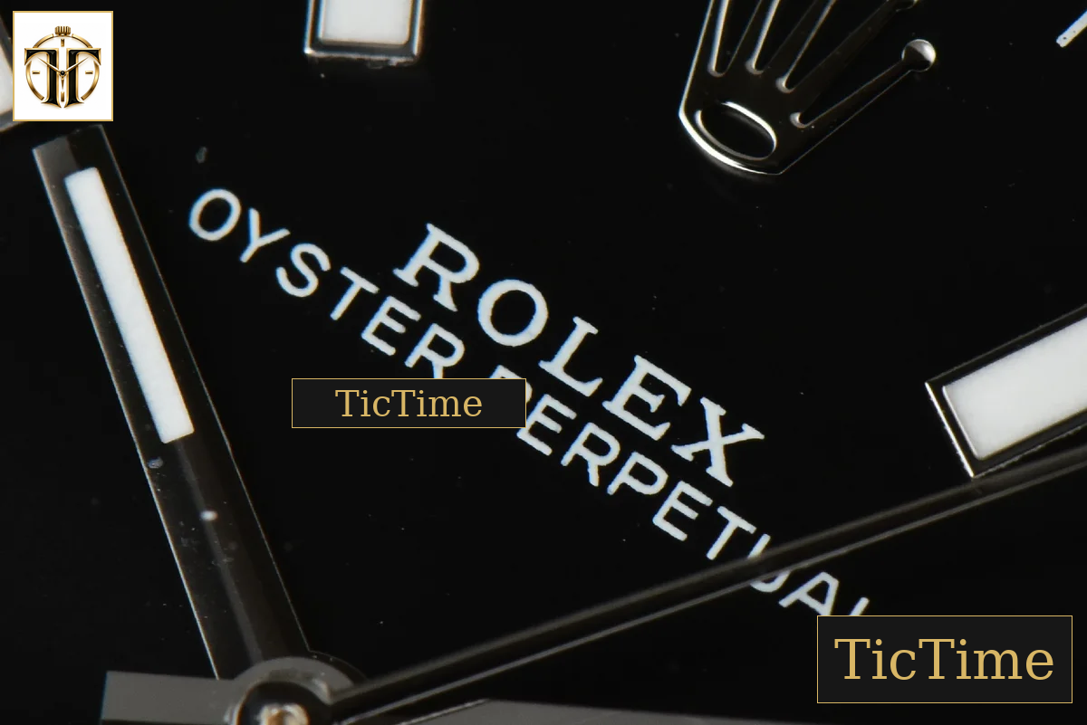 Oyster Perpetual 114300 39mm BPF Black Dial SS Bracelet A2824 — foto 5
