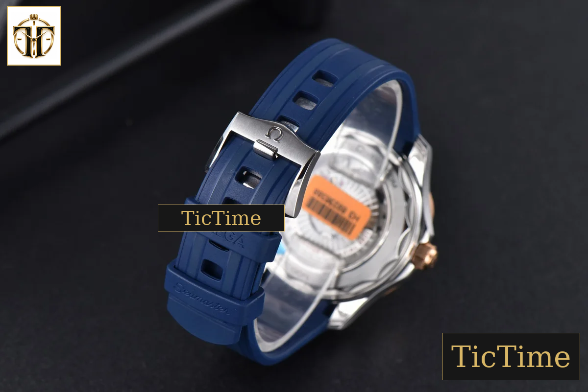 Seamaster Diver 42mm VSF RG/SS 300M Blue Dial Rubber Strap VS8800 — foto 22