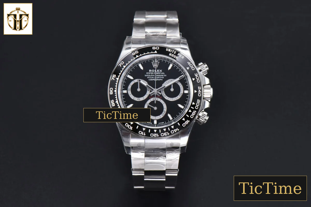 Daytona 904L 126500 40mm VSF Black Dial SS Braclet DD4131 — foto 3