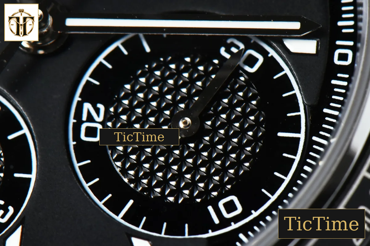 Speedmaster Racing Master 40mm HRF Black Dial Black Rubber Strap A7750 — foto 7
